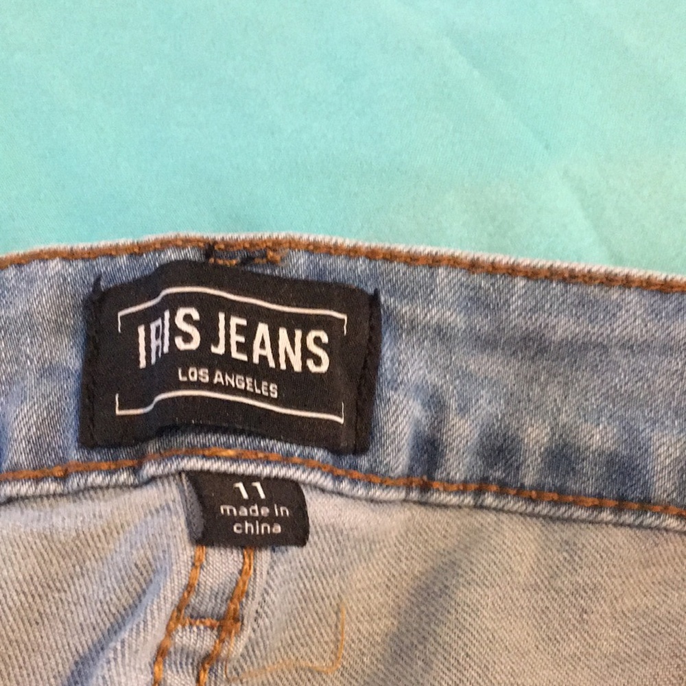 Iris jeans size 11 cuffs